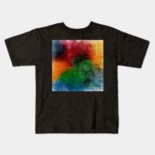 Summer Beach Tie Dye Kids T-Shirt